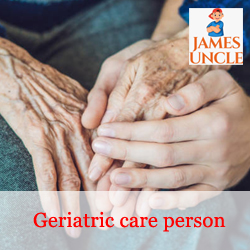 Aya, Geriatric care person, Attendant Miss. Sudeepa Chanda in Jadavpur